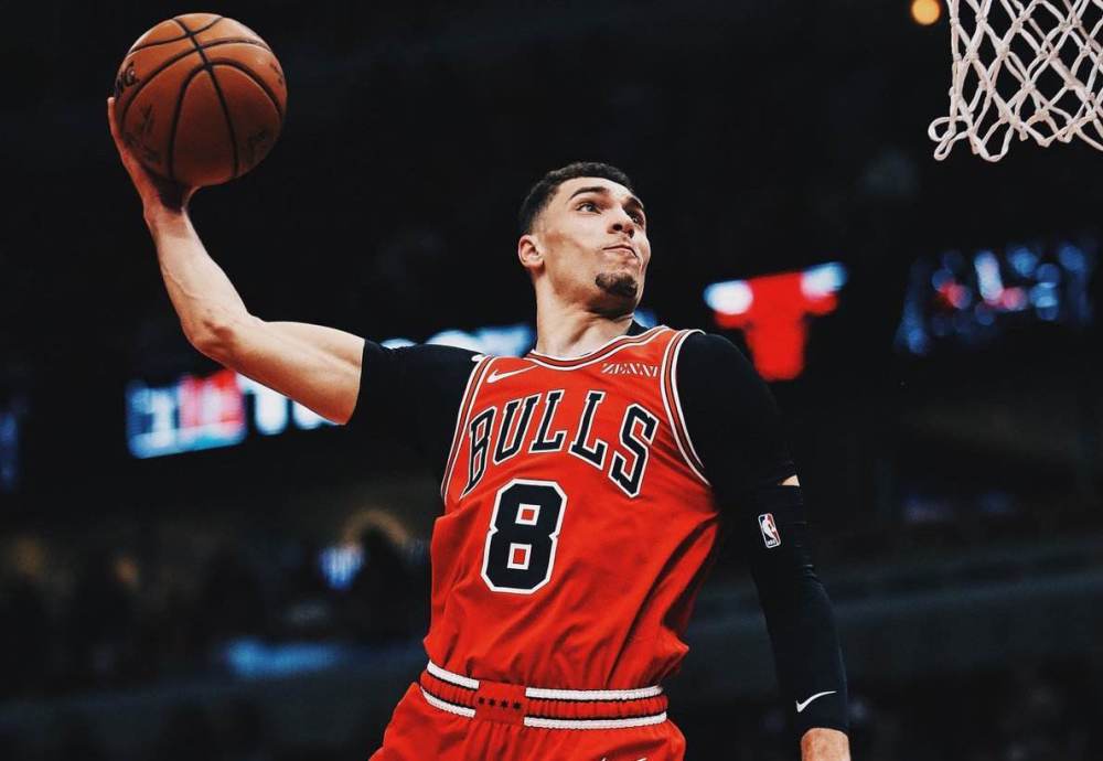  拉文暴力美学扣篮集锦，公牛加时力克猛龙止连败